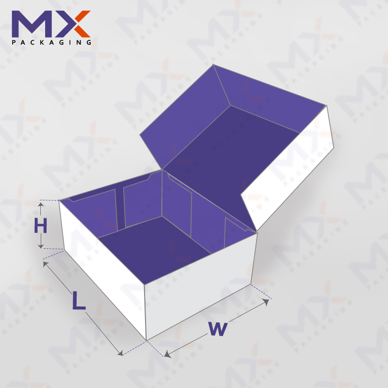 Four Corner Tray with Lid